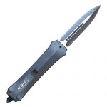 OTF(Out The Front) automatic heavy duty knife double edge blade