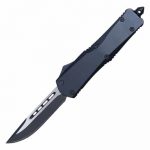 OTF(Out The Front) automatic heavy duty knife single edge blade