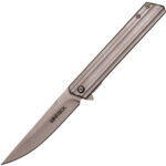 8.5" Assisted Open Pocket Knife Silver